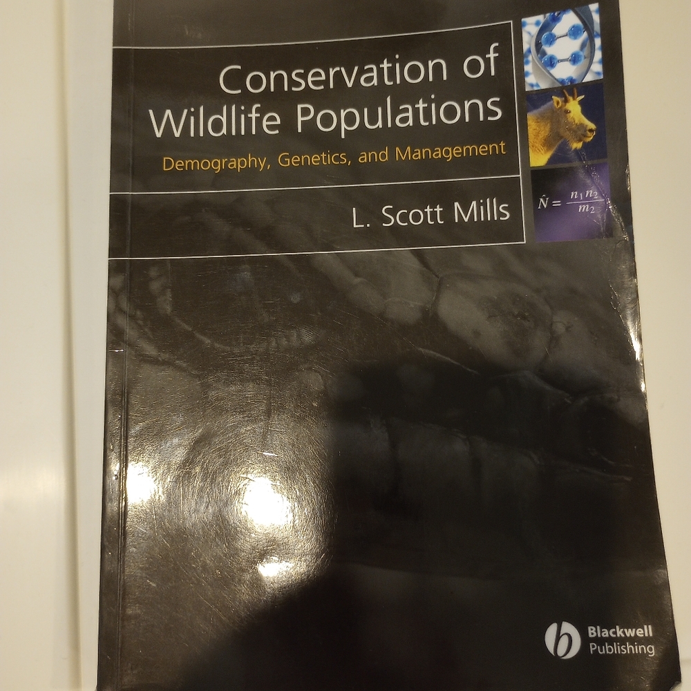 Conservation of Wildlife Populations Book by L. Scott Mills